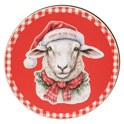Down on the Farm Round Magnet - 6 Asstd.
