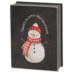 Winter's Night Snowman Book Box - 3 Asstd.