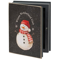 Winter's Night Snowman Book Box - 3 Asstd.