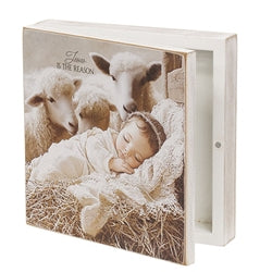 Nativity Portrait Hinged Box - 3 Asstd.