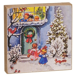 Vintage Wonderland 4" Square Block - 3 Asstd.