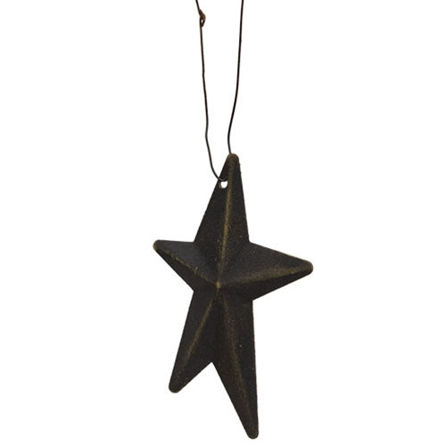 Whimsy Hanging Star Black
