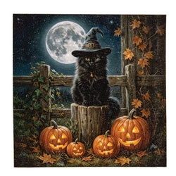 Thoughts of Halloween Block - 5" Sq. - 3 Asstd.