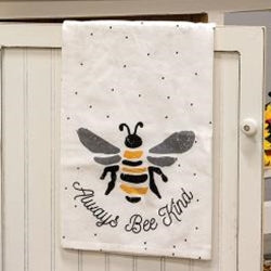 Always Bee Kind Dish Towel