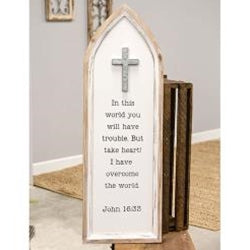 John 16 Cathedral Arch Sign