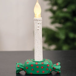 Polka Dot Candy Taper Holder