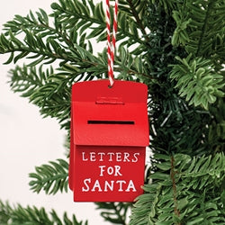 Letters For Santa Metal Ornament