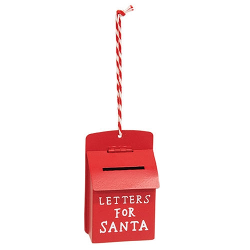 Letters For Santa Metal Ornament