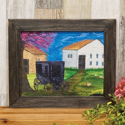 Spring Glory Textured Framed Print - 10x8