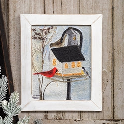 He Provides For His Children Textured Framed Print - 8x10