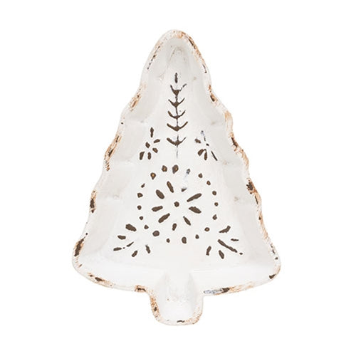 Resin Christmas Tree Trinket Tray