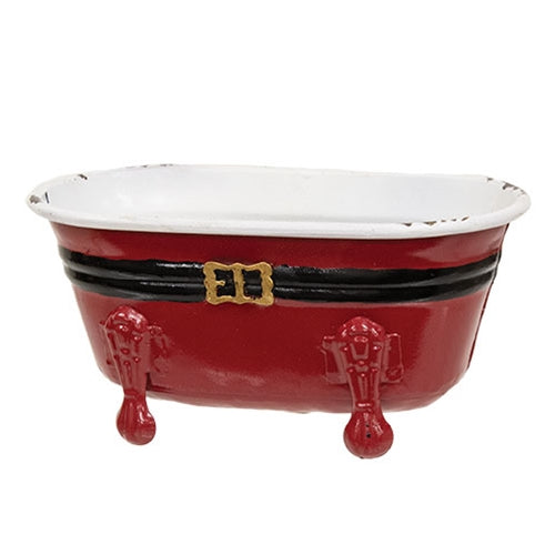 Iron Santa Bathtub Soap Dish