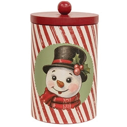 3/Set - Nostalgic Christmas Metal Canisters