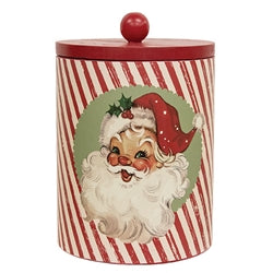 3/Set - Nostalgic Christmas Metal Canisters