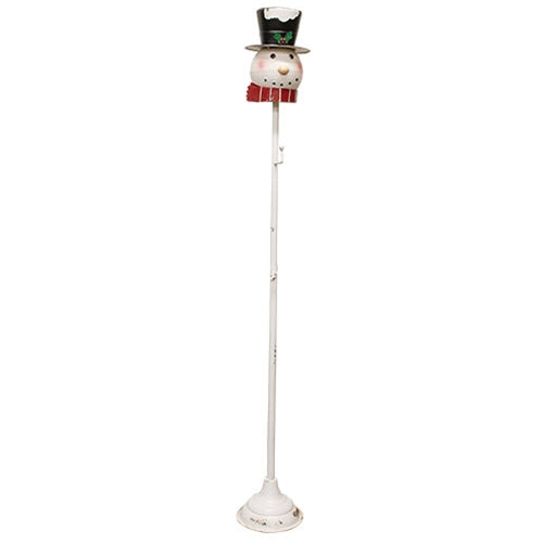 Metal Snowman Wreath Stand