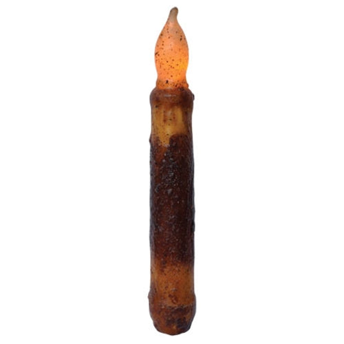 6" Burnt Mustard Timer Taper