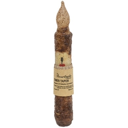 Heart Timer Taper - Burnt Mustard
