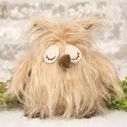Fuzzy Sleepy Owl