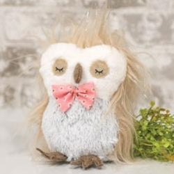 Stuffed Owl w/Bowtie