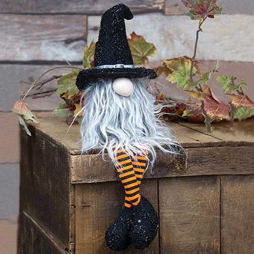 Halloween Witch Hat Dangle Leg Gnome