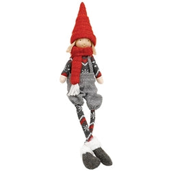 Gray Nordic Knit Boy and Girl 2 Asstd