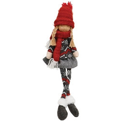 Gray Nordic Knit Boy and Girl 2 Asstd