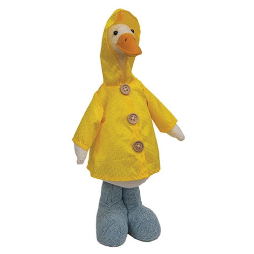 Standing Duck in Raincoat