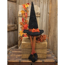 Witch Hat with Dangle Legs