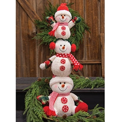Christmas Snowman Stack