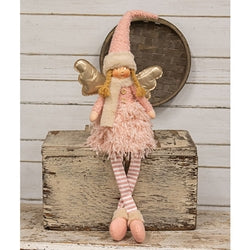 Pink Dangle Leg Angel