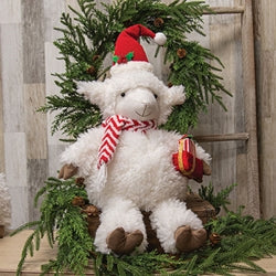 Sheep w/ Christmas Present
