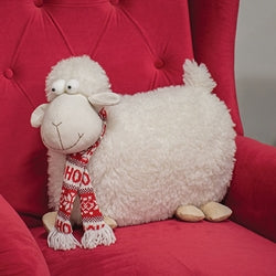 Ho Ho Ho Sheep Pillow