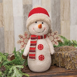 *Angel Snowman w/ Santa Hat