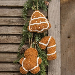 Gingerbread Ornament 3 Asstd.