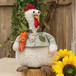 A Chicken and his Carrot