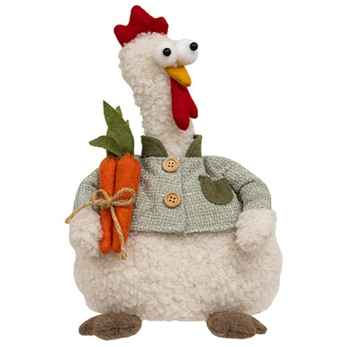 A Chicken and his Carrot