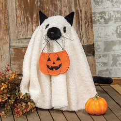 Plush Ghost Cat
