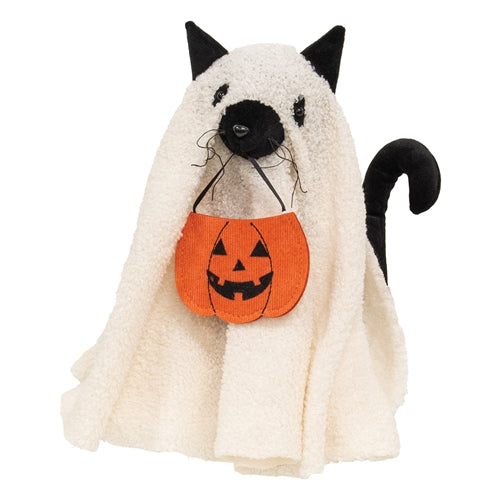 Plush Ghost Cat