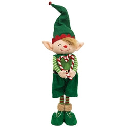 Plush Standing Christmas Elf - 2 Asstd
