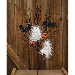 Sequined Batty Party Spray - 32"