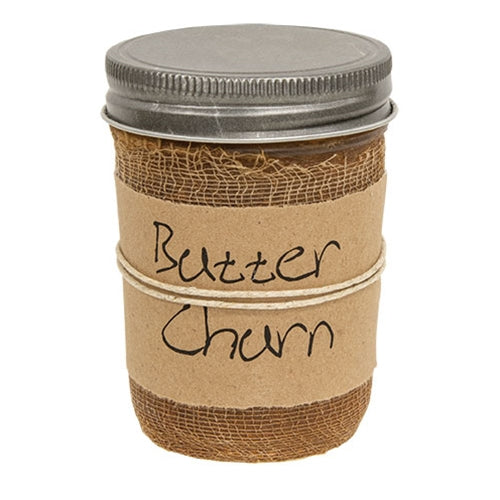 Butter Churn Jar Candle 8oz