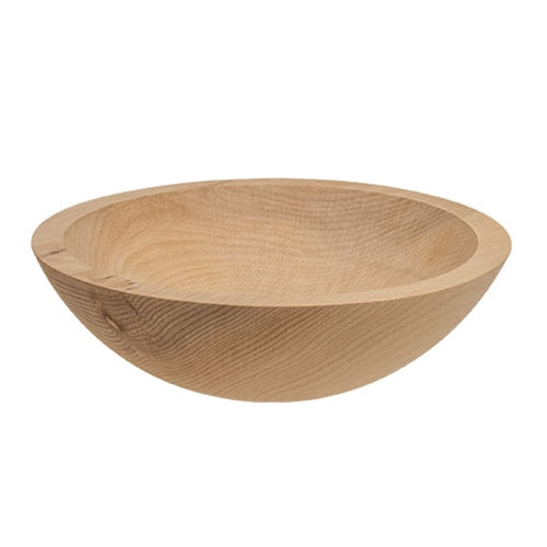 Unfinished Wooden Bowl - 7.5" Dia.
