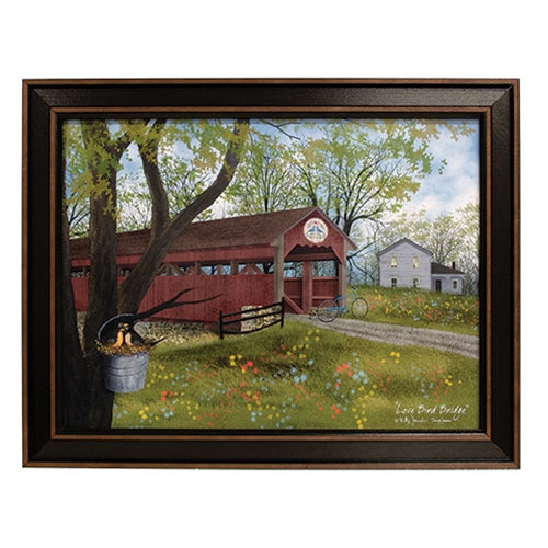 Love Bird Bridge Framed Print - 16x12