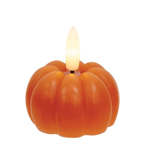 Pumpkin LED Candle - 2.5"