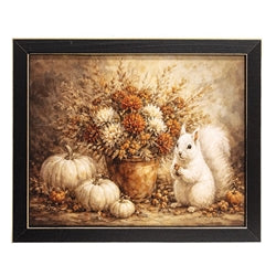 Woodland Pumpkins Framed Print - 8x10 - 3 Asstd.