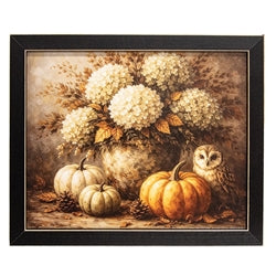 Woodland Pumpkins Framed Print - 8x10 - 3 Asstd.