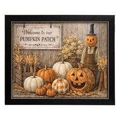 Welcome To Our Patch Framed Print - 8x10 - 3 Asstd.