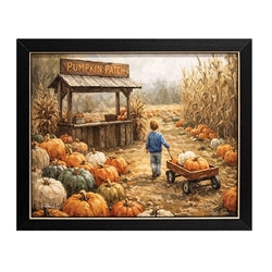 Welcome To Our Patch Framed Print - 8x10 - 3 Asstd.