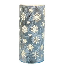 Winter Scene Luminary w/LED Lights - 3 Asstd