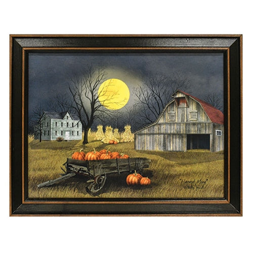 Harvest Moon Framed Print - 16"x12"